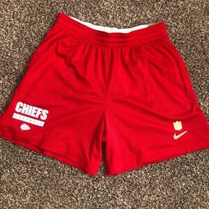 Nike Red Athletic Shorts - Chiefs